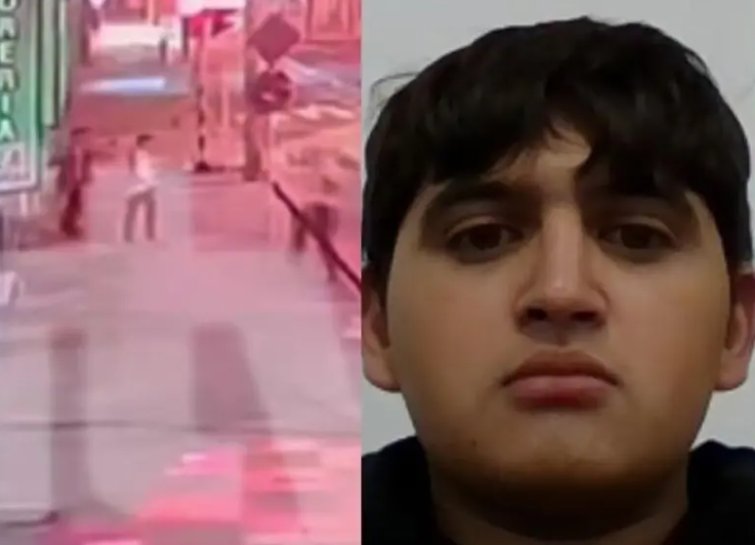 La rutina del implicado: cámara capta al presunto asesino de Jaime Esteban entrando a su trabajo al día siguiente