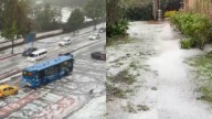 Granizada en Bogotá este viernes, 21 de noviembre: impresionantes imágenes