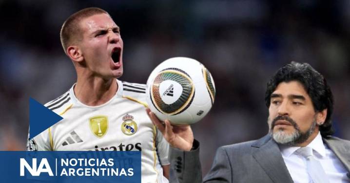 Emotivo tributo a Maradona: Mastantuono comparte versión íntima de “¿Qué es Dios?”