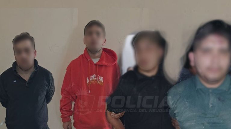 La Policía recapturó a los cuatro prófugos que se habían escapado de la U12 de Senillosa