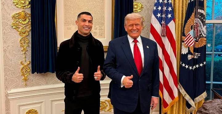 CR7 y Trump: ¿alianza política o show diplomático?