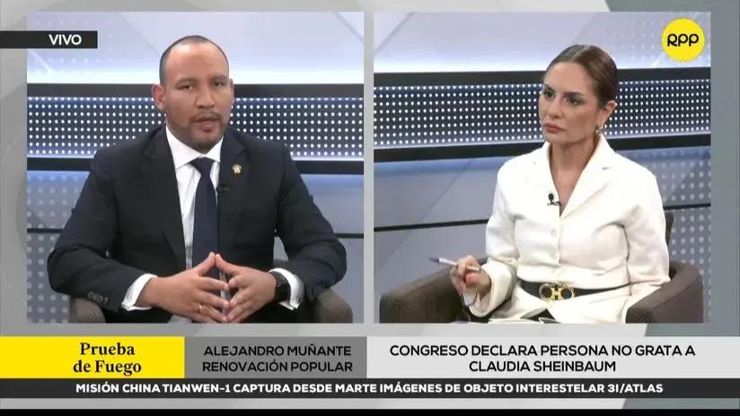 Alejandro Muñante señala que México ha vulnerado normas internacionales al otorgar asilo a Betssy Chávez.