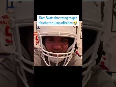 Cam Skattebo is too funny 😂 (via Sk4tpack/TTV)
