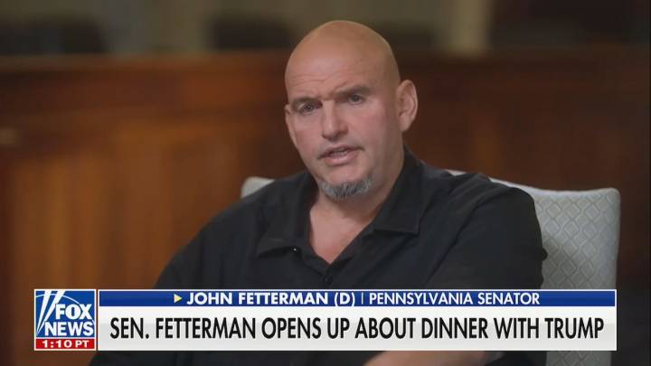Fetterman Salutes ‘Gracious’ Trump