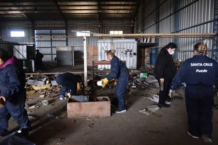 Inició el acondicionamiento del nuevo predio de Santa Cruz Puede