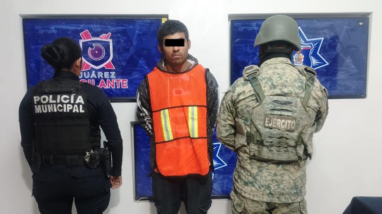 Cae hombre con orden de aprehensión durante recorrido de vigilancia