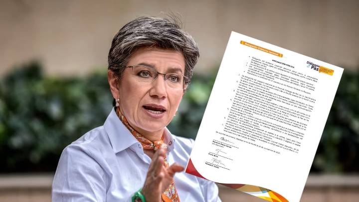 Delegación del Gobierno Nacional en mesa de paz denunció ante la Fiscalía a la precandidata presidencial Claudia López por calumnia