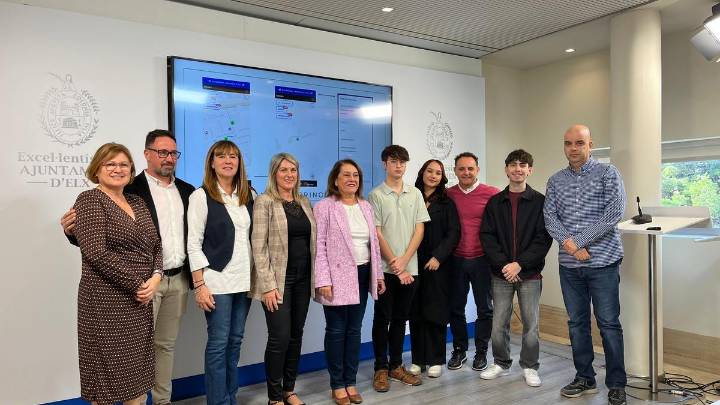 Alumnos del Severo Ochoa generan un mapa interactivo del comercio de Elche