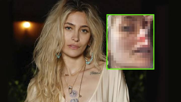 Hija de Michael Jackson muestra la perforación nasal que le dejó el consumo de drogas