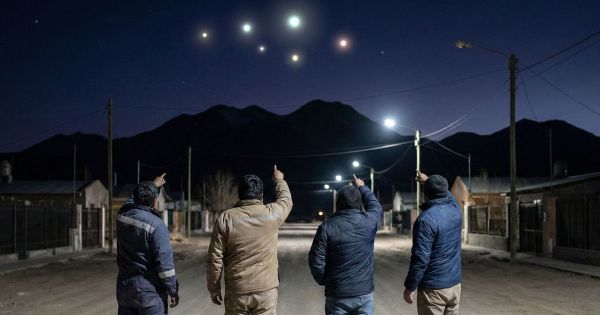 Tolar Grande y un nuevo avistamiento: vecinos aseguran haber visto OVNIS