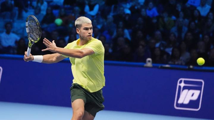 La carambola que dejaría a Alcaraz eliminado de las Nitto ATP Finals y posiblemente sin número uno del mundo