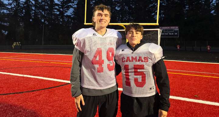High school football: Camas kickers share an important role for the Papermakers