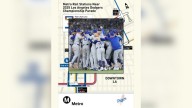 How to use L.A. Metro to celebrate at Dodgers World Series parade