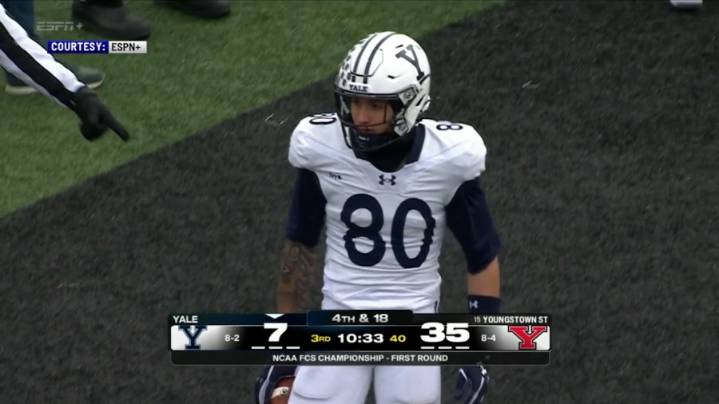 CBA grad Lucius Anderson shines in FCS playoffs, as Yale stuns Youngstown St.