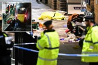 UK train stabbing: Old man blocked suspect from attacking young girl