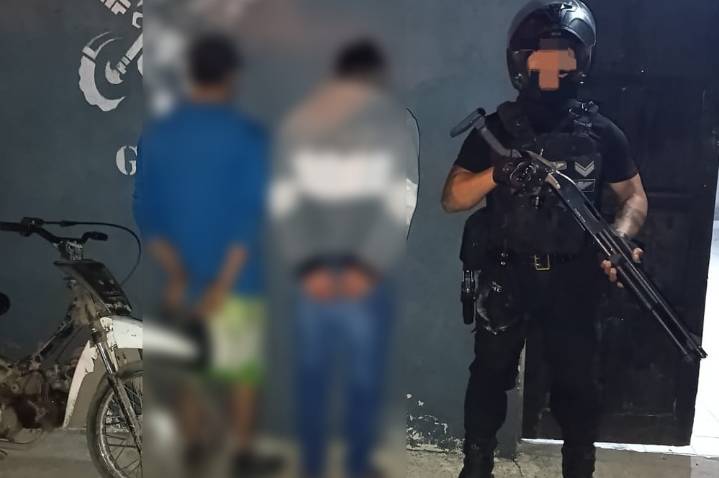 QUITILIPI: Demorados En Un Control Motorizado: Tenían Una Réplica De Arma