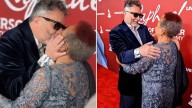 Fito Páez desata furor al besar a Susana Baca en la alfombra roja de los Grammy