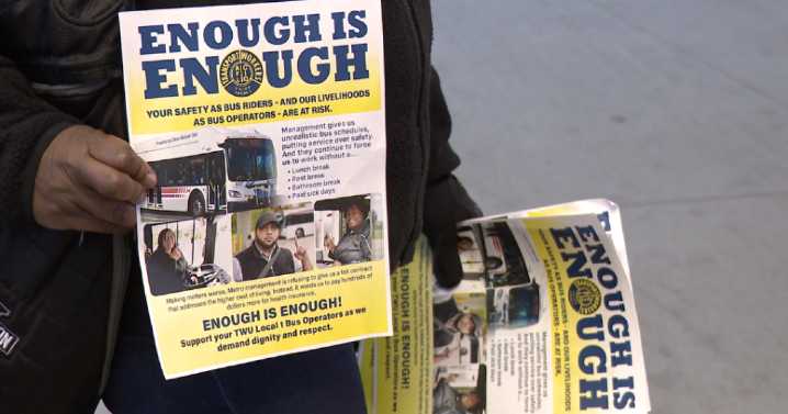 'We’ve had enough': Akron METRO RTA Union threaten strike over working conditions