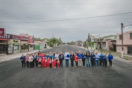 EL PRESIDENTE MUNICIPAL INAUGURA LA PAVIMENTACIÓN DE LA CALLE TAMAULIPAS Y 5 DE FEBRERO, ZONA CENTRO
