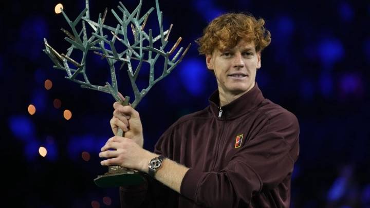 Sinner recupera el número 1 del ranking tras vencer a Auger-Aliassime en final del Masters de París