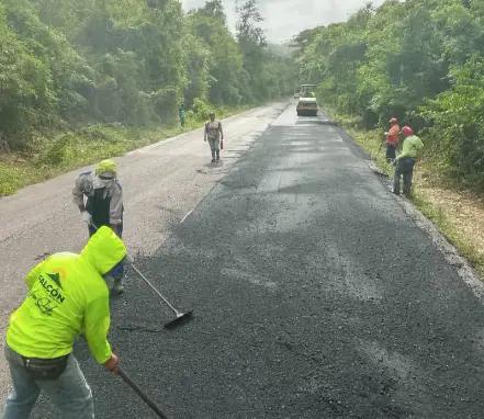 Plan Nacional y Regional de asfaltado atiende otro tramo de la Coro