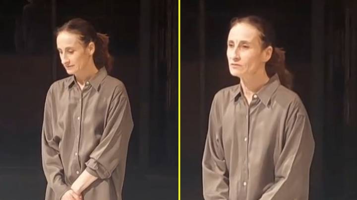 Amparo Noguera realiza primera función en el Teatro Camino tras muerte de su padre: "Está en cada lugar y cada rincón"