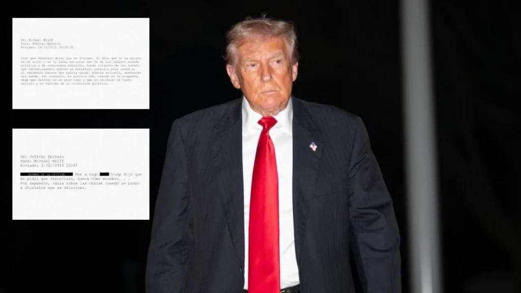 Trump cambia y apoya divulgar archivos de Epstein