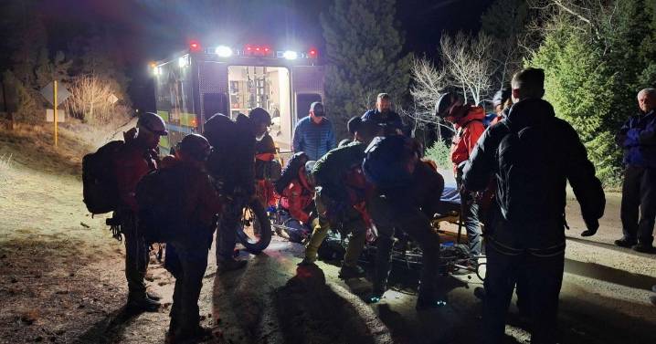 Hiker in Colorado mountains saved in challenging rescue after 200