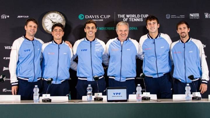 Argentina enfrenta a Alemania por los cuartos de final de la Copa Davis
