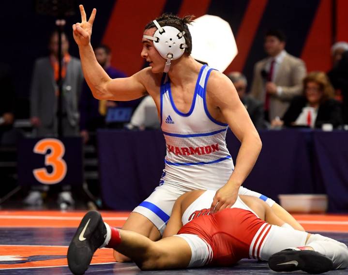 Wrestling: Nicholas Garcia looks to repeat for Marmion