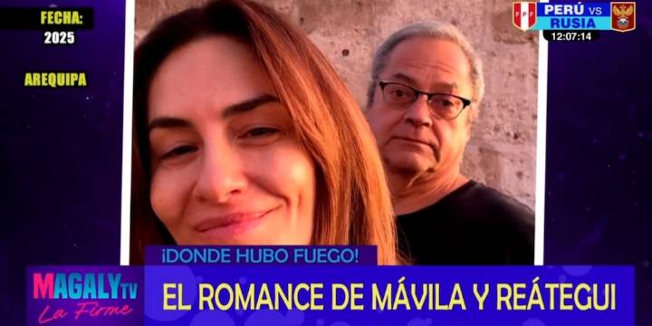 Mávila Huertas confirma reconciliación con Roberto Reátegui tras 12 años separados: “Estoy muy contenta y creo que él también”