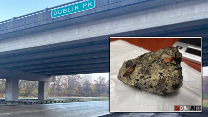 Juvenile wanted for throwing rock off Bucks County overpass, shattering car's windshield: police