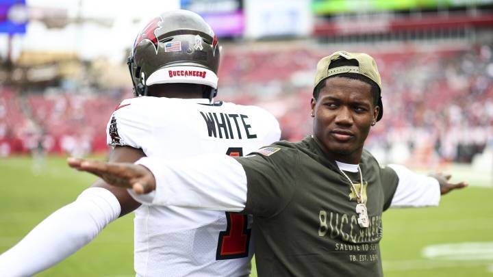 Todd Bowles: RB Bucky Irving is "trending up" to play against the Cardinals