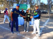 Entregan reconocimientos a beisbolistas de la Liga Municipal de Beisbol