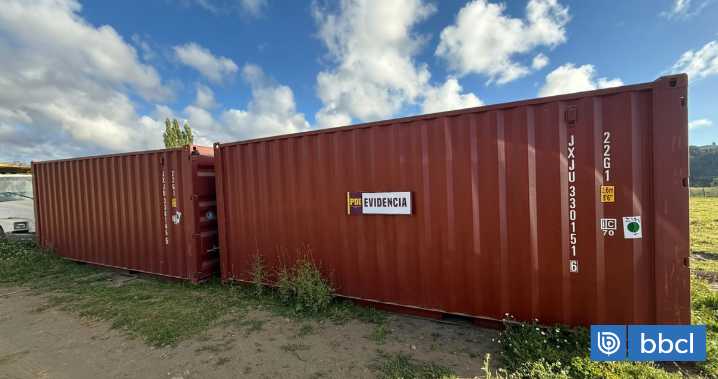 Recuperan contenedores avaluados en $10 millones robados en San Antonio: un detenido por receptación