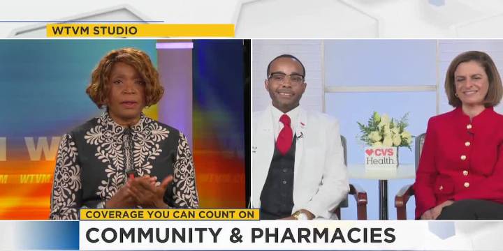 Health news with CVS' Chief Pharmacy Officer Lucille Accetta & Pharmacy Manager Edwin McGee