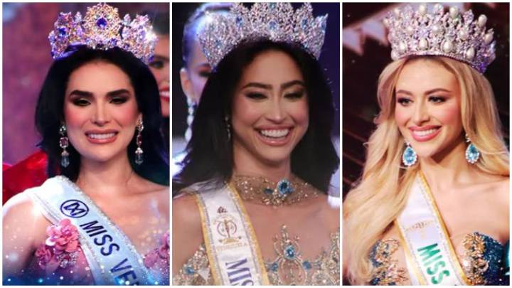 Tres reinas y un solo escenario: Descubre a las triunfadoras de Miss Venezuela World, Miss Supranational y Miss International ¡Un título para recordar!