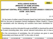IB ACIO Result 2025 Declared at mha.gov.in for Grade 2, Executive; get direct LI