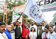 CJI Gavai, SCBA chief flag off lawyers' walkathon in Delhi