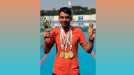 Himanshu Nandal secures three gold medals, ‘Best Swimmer Award’ at National Para Swimming Championships 2025