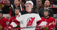 Simon Nemec scores 3rd goal of game in OT as Devils top Blackhawks 4