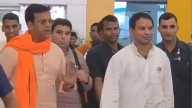 Tej Pratap Yadav, BJP MP Ravi Kishan’s Airport Meeting Sparks Political Buzz Amid Bihar Polls