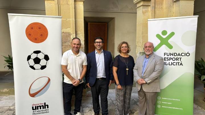 Convenio entre la UMH y la Fundación del Deporte