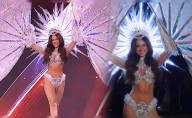 Karla Bacigalupo brilla en el Miss Universo 2025 con sorprendente vestuario en la competencia de Traje Nacional