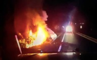 VIDEO: South Brunswick Cops Drag Man From Burning Car Moments Before Fireball