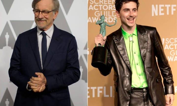Steven Spielberg y Timothée Chalamet reciben su primera nominación al Grammy