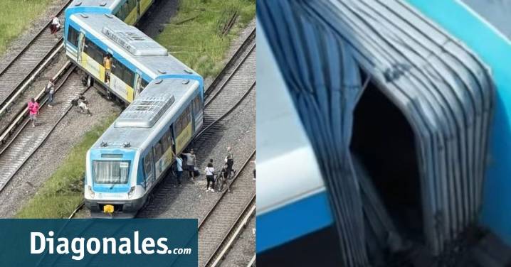 Impactante: Descarriló el Tren Sarmiento y hay al menos 20 heridos