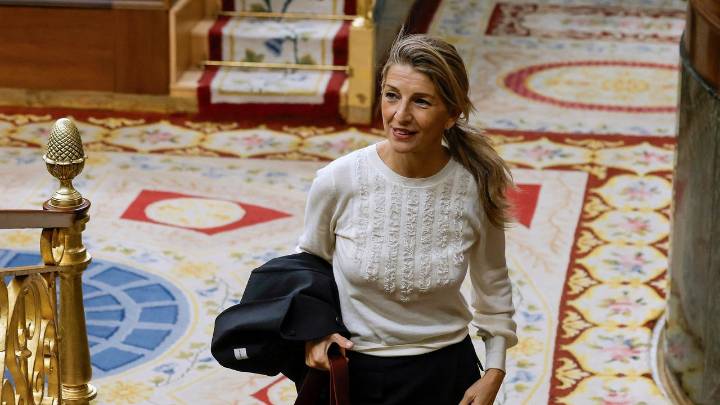 Yolanda Díaz insta a actuar contra todos los "golfos" en política "vengan de donde vengan"