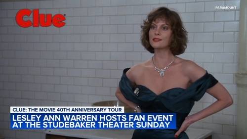 'Clue' star, Miss Scarlet actress Lesley Ann Warren hosting special screening in Chicago, reminisces on movie's 40th anniversary