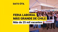 Desde Antofagasta Minerals hasta Metro de Santiago: Feria laboral más grande de Chile ofrece más de 25 mil puestos de trabajo